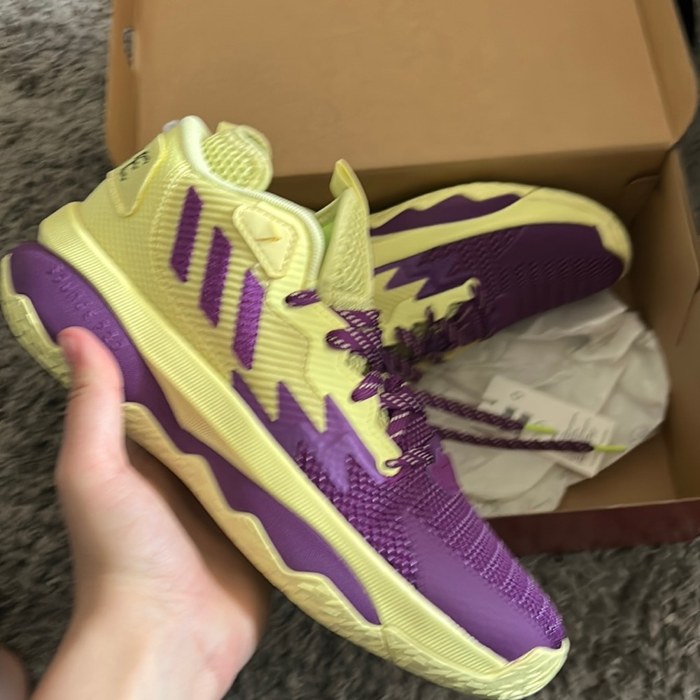 Dame time adidas basketball shoes